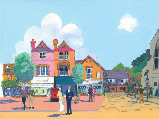 Near St Peters Berkhamsted Original Painting