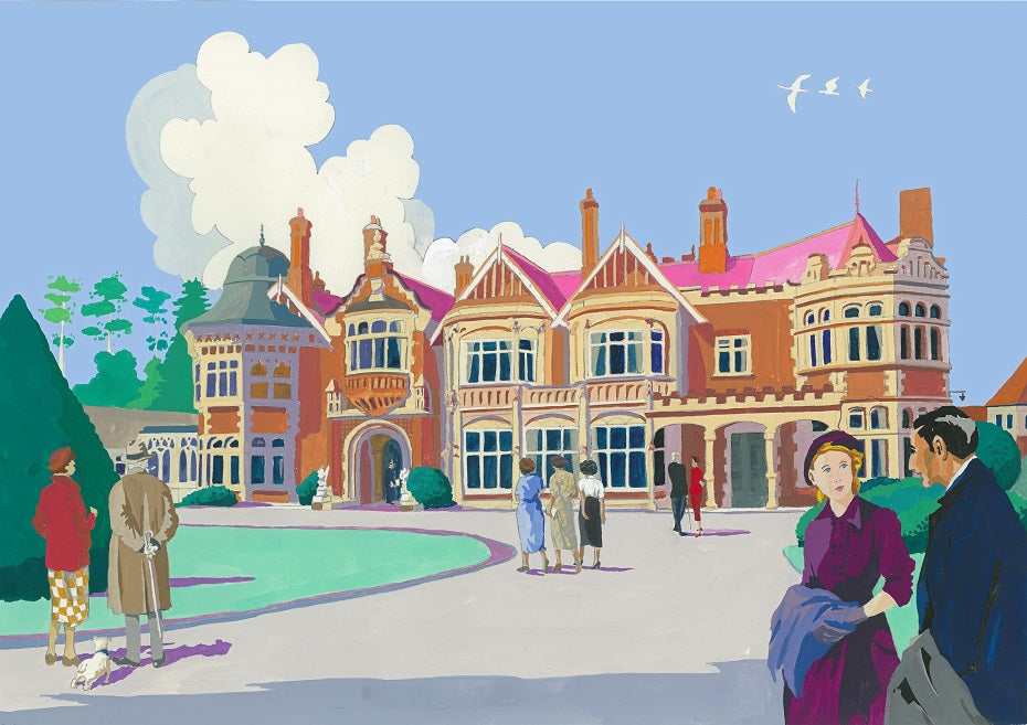 Bletchley Park Original Painting