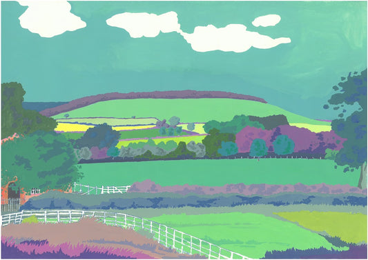 Boddington Hill Wendover Original Painting