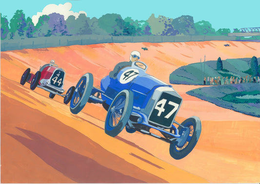 Brooklands Original Painting