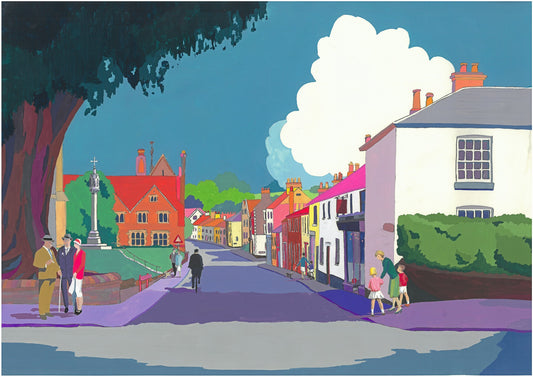 Castle Street Berkhamsted Original Painting