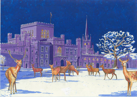 Deer at Ashridge Original Painting