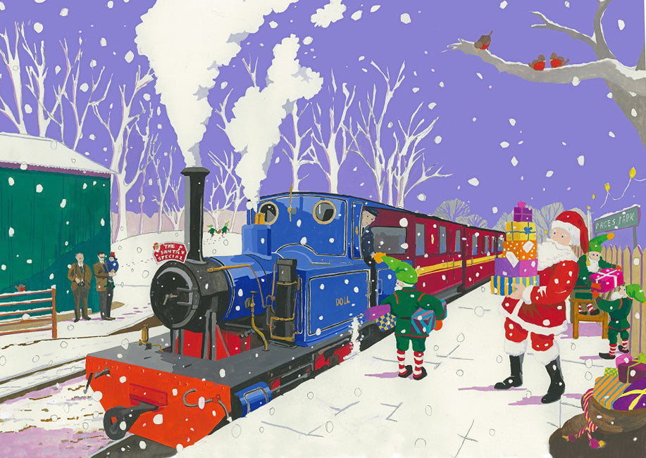 LBNGR Santa Special Original Painting