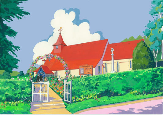 Sunnyside Church Berkhamsted Original Painting