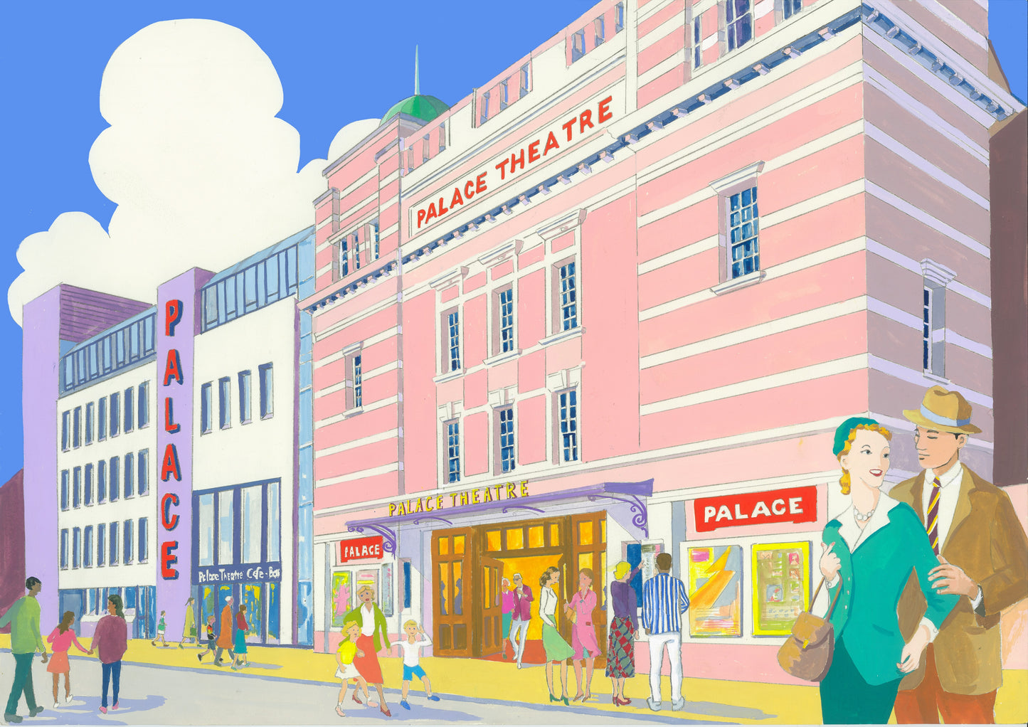 Watford Palace Theatre Original Painting