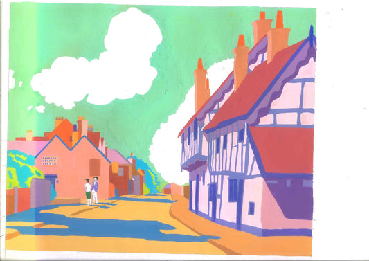 Northchurch High Street Original Painting