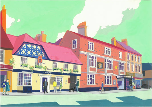 The Crown / Kings Arms Berkhamsted Original Painting