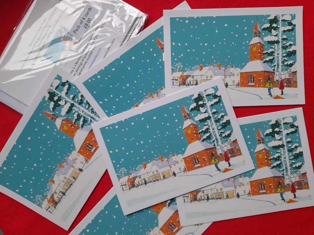 Wendover in the snow (Mini pack of 6)