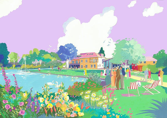 Pinner Memorial Park Original Painting